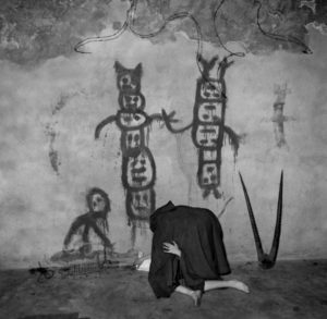 Cloaked Figure by Roger Ballen