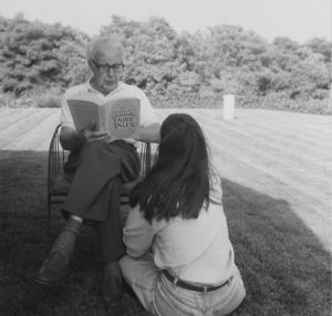 CF reads to Anne 1984
