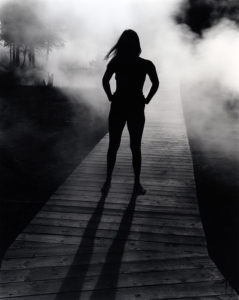 Judy Dater - Self Portrait with mist